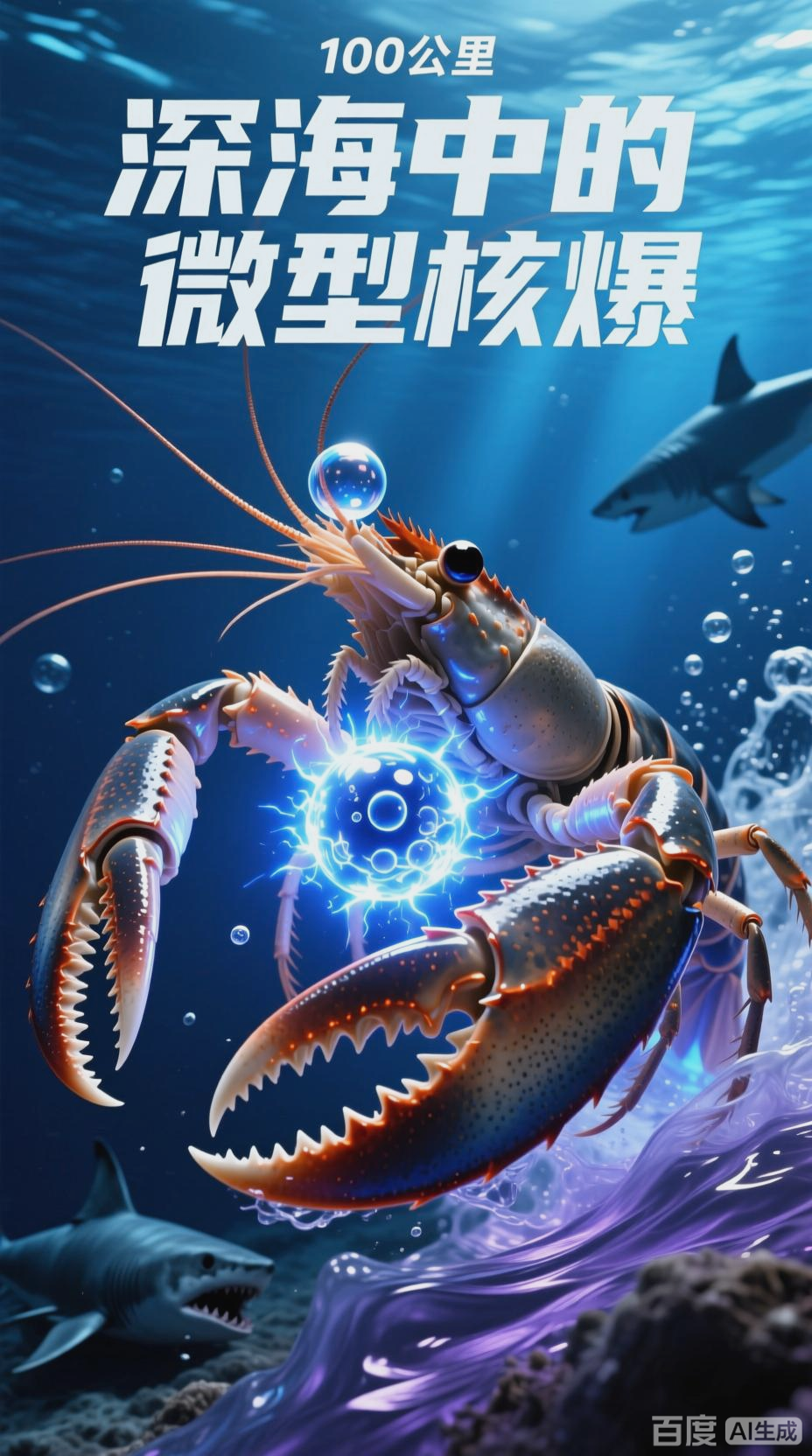深海鼓虾:自然界的微型爆破大师