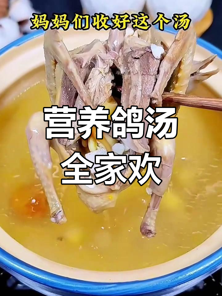 鸽子汤鲜美,蜜枣、茯苓搭配,大人小孩都爱喝!