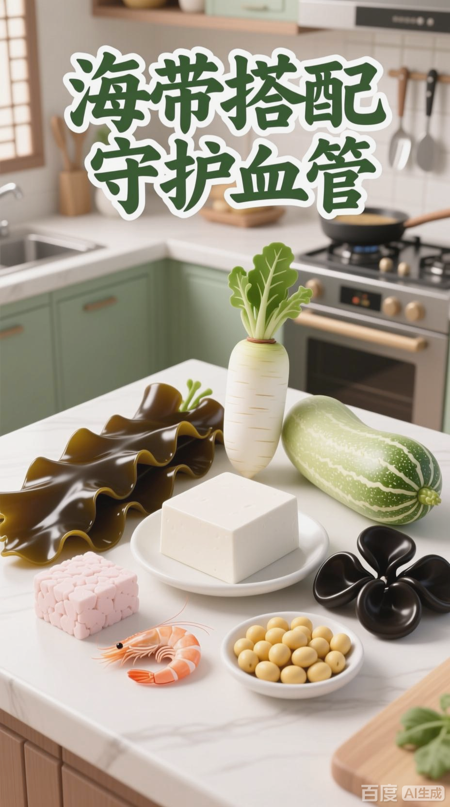 海带配它，血管斑块都怕