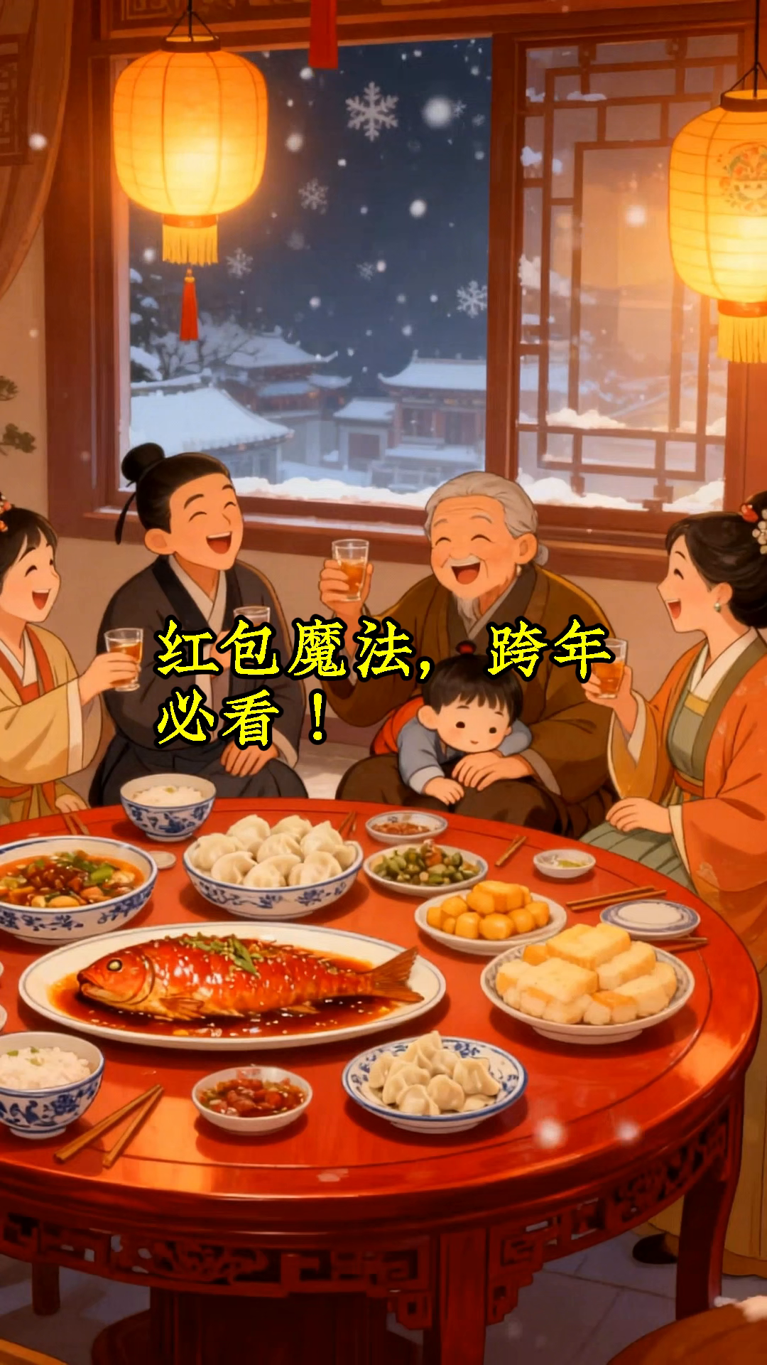 甲方主动发红包,跨年文案有魔法?