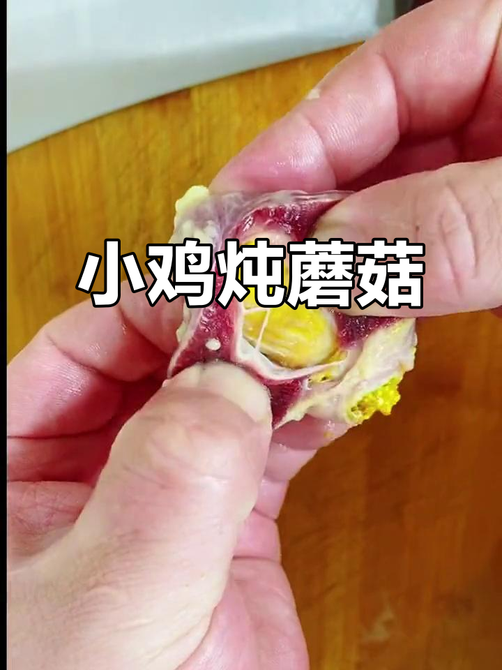 东北名菜：小鸡炖蘑菇，配粉条和榛蘑，味道超赞