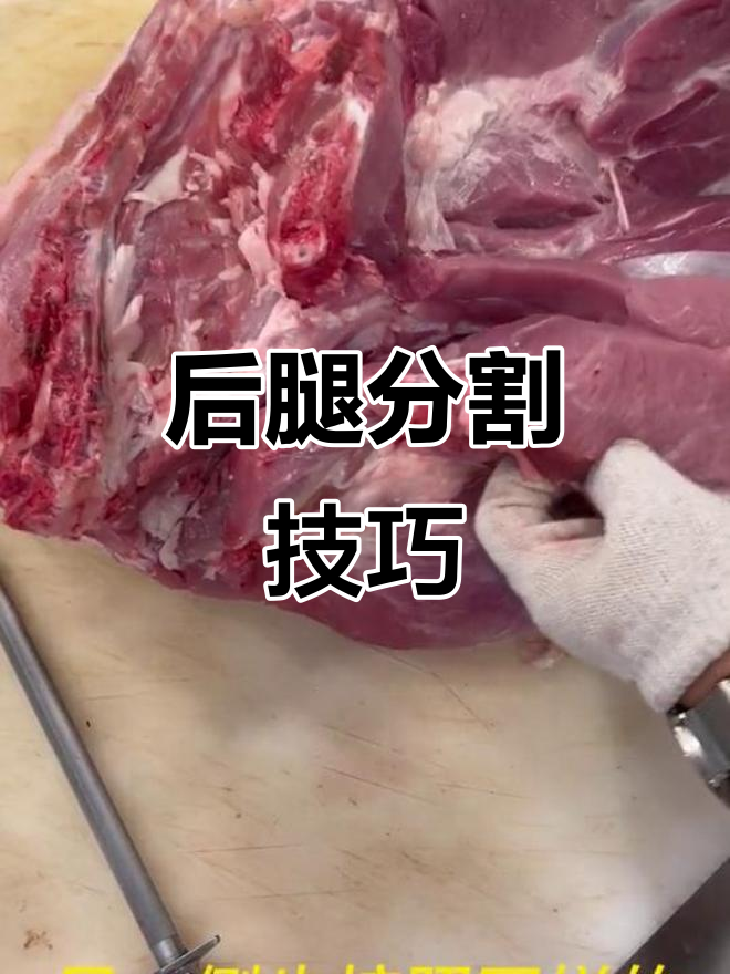猪后腿分割技巧全解析,轻松掌握猪肉切割方法