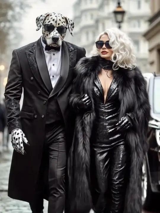 迪士尼反派角色街头走秀系列,又飒又美