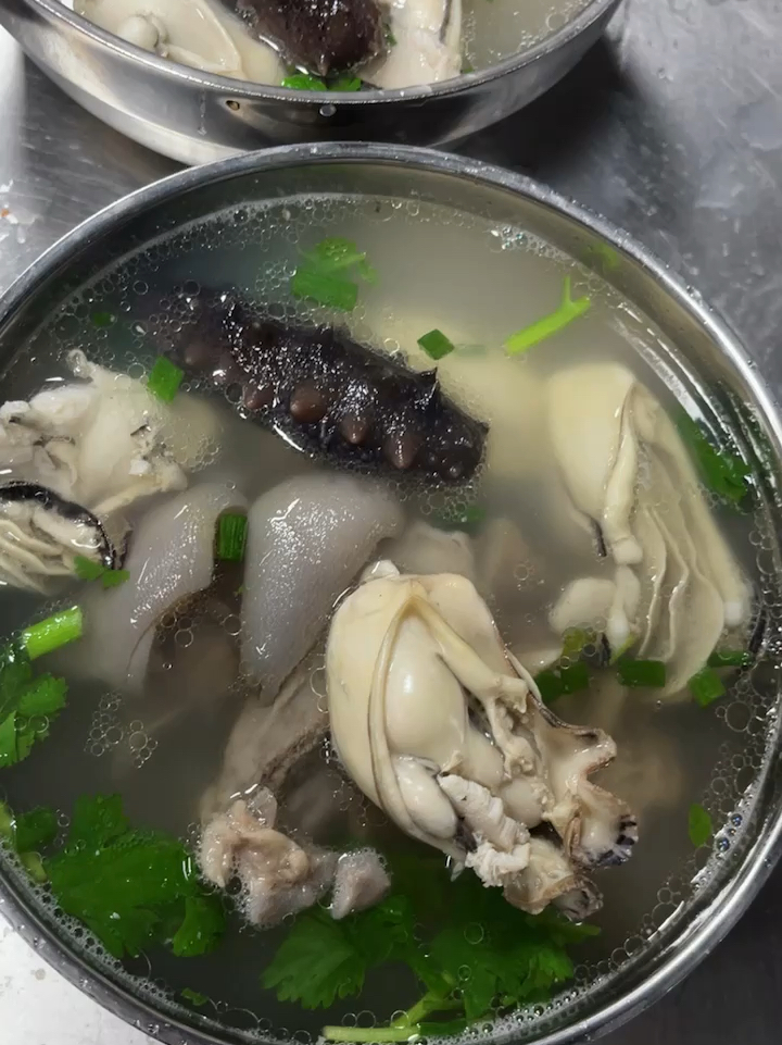 海参生蚝羊肉汤