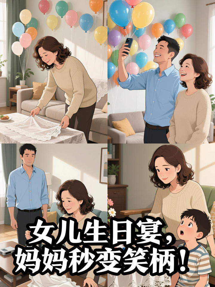 女儿生日宴上,爸爸凭她一句话让妈妈沦为全场笑柄!