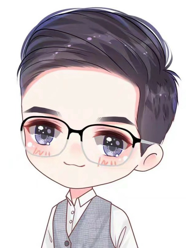 戴眼镜男生可爱卡通头像分享