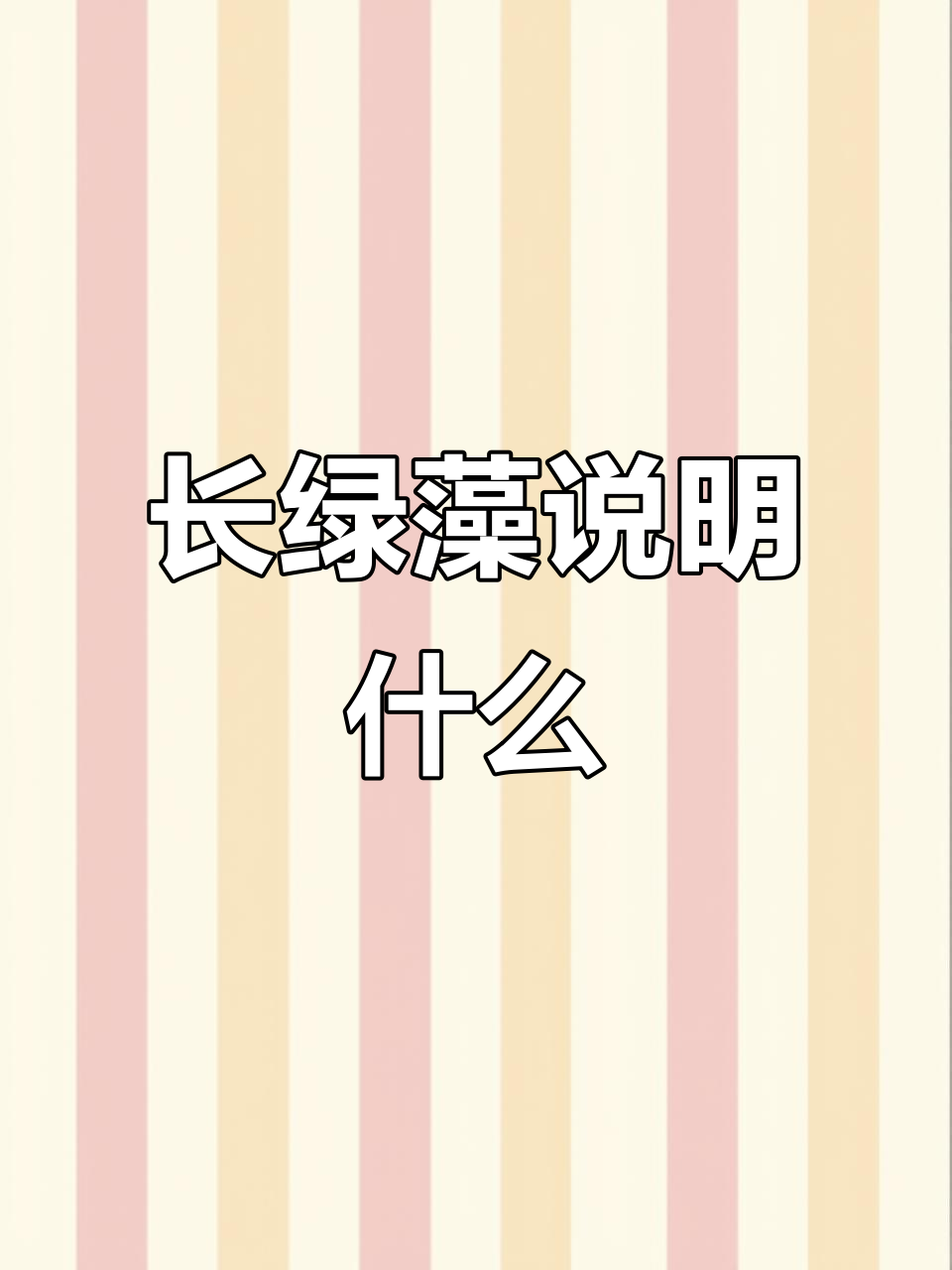 鱼缸绿藻是水质好的标志,别担心!