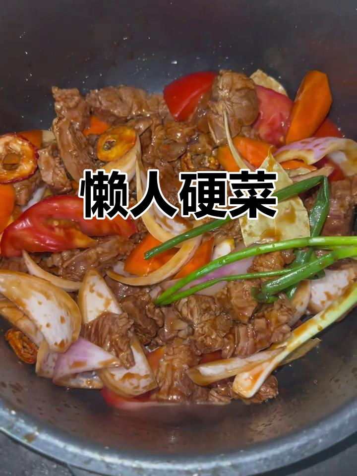 电饭煲炖牛肉,软烂入味,土豆吸汁,拌饭超香!