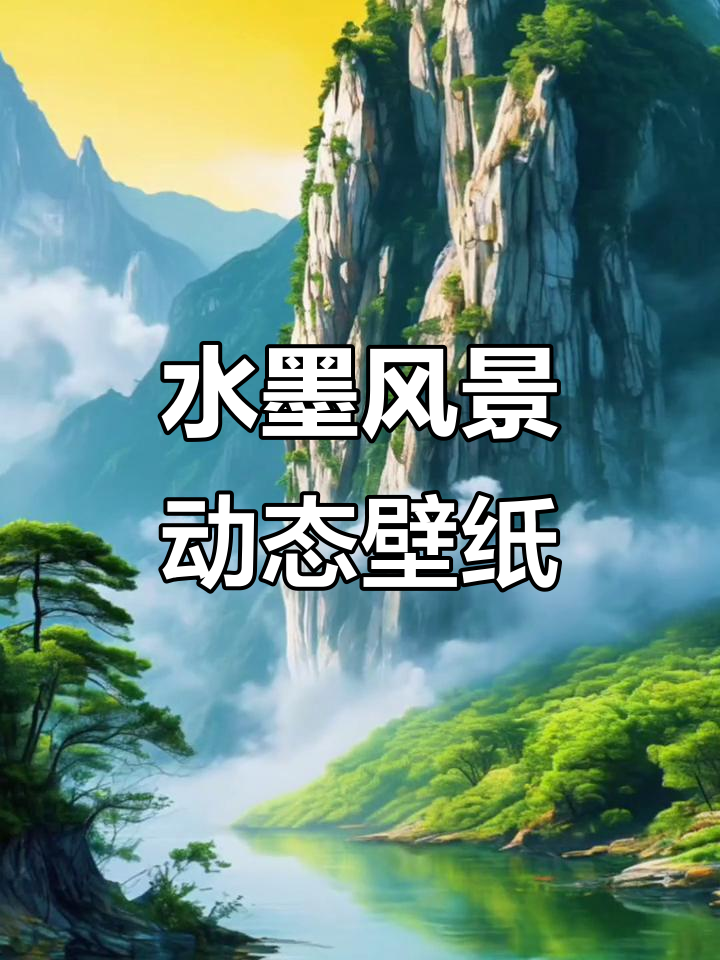山水美景,动态壁纸让你仿佛身临其境
