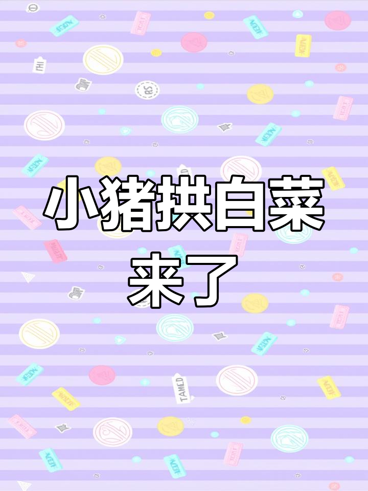 小猪撩妹超萌,表情包满满!