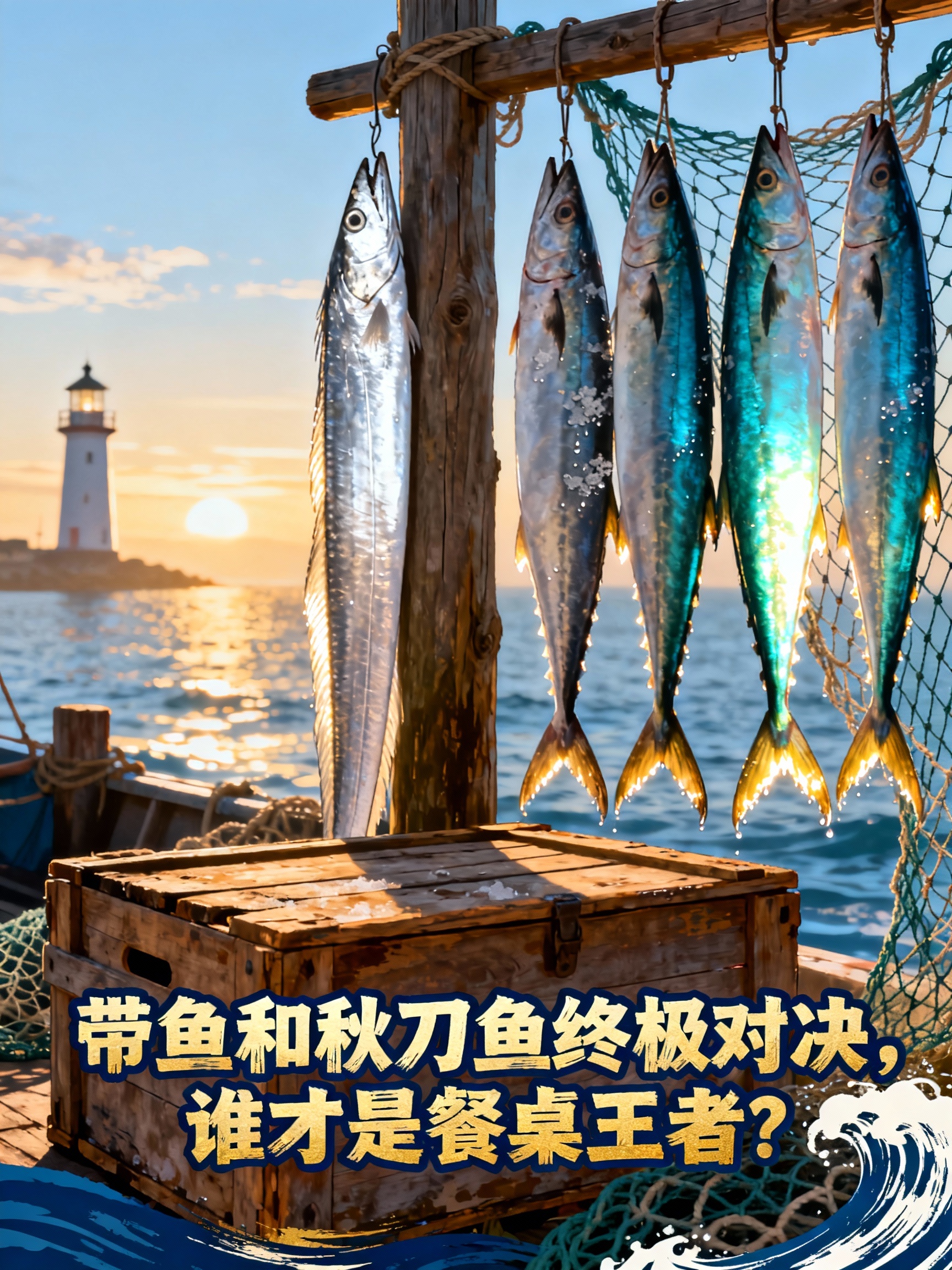 带鱼和秋刀鱼终极对决,谁才是餐桌王者?
