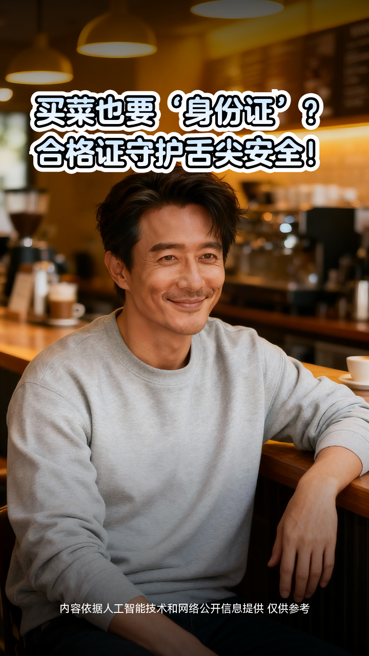 买菜也要‘身份证’？合格证守护舌尖安全！