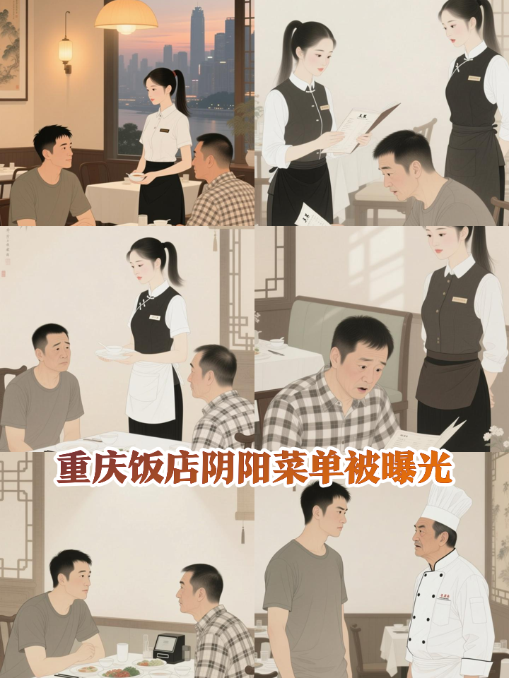 太黑心！重庆饭店看人下菜碟，阴阳菜单专宰游客，店长说漏嘴藏不住了