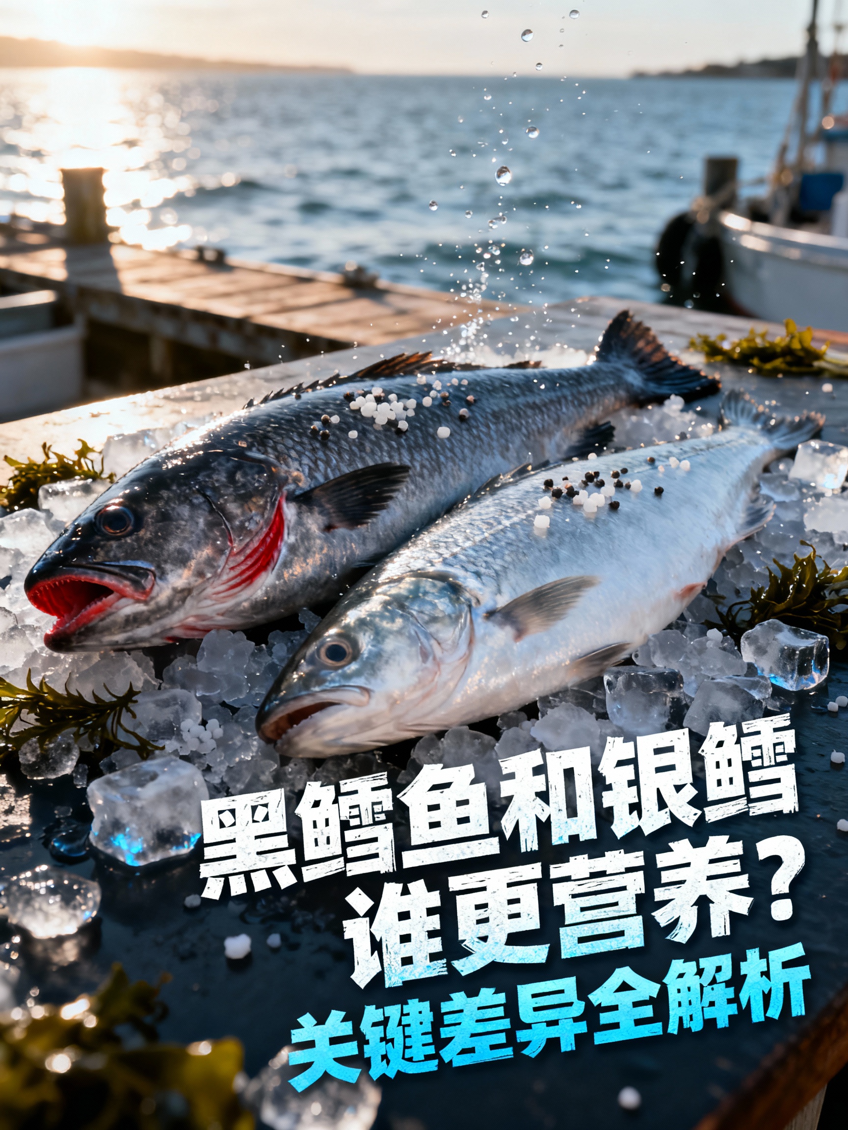 黑鳕鱼和银鳕鱼谁更营养？关键差异全解析