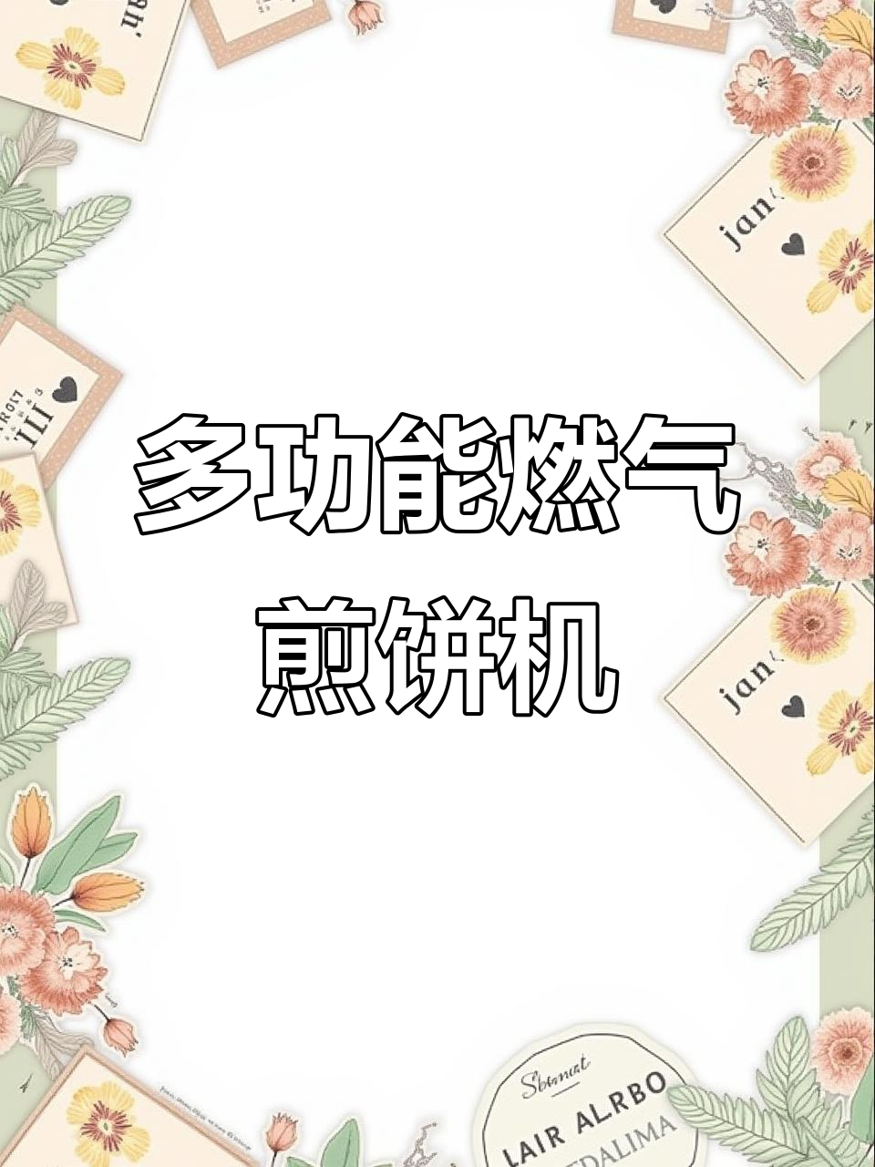 燃气八爪煎饼机,多种规格任你选