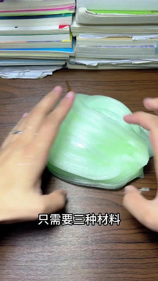 用芦荟胶也能轻松做泥