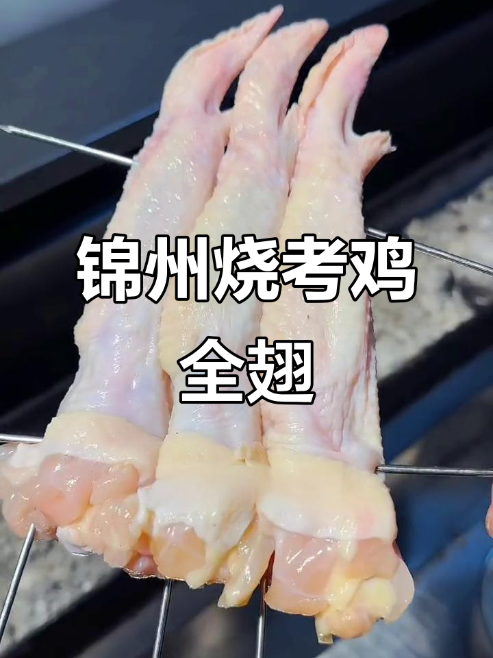 锦州烧烤鸡全翅，烤出完美口感！