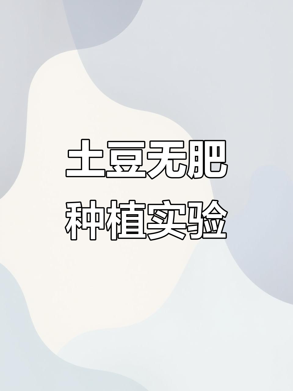 土豆只浇水不施肥,能长成什么样?全程记录生长过程