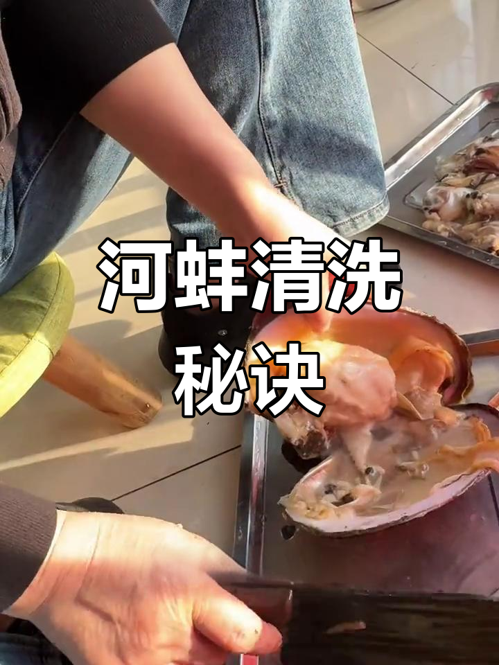 河蚌肉鲜美,掌握清理技巧,吃得更放心!
