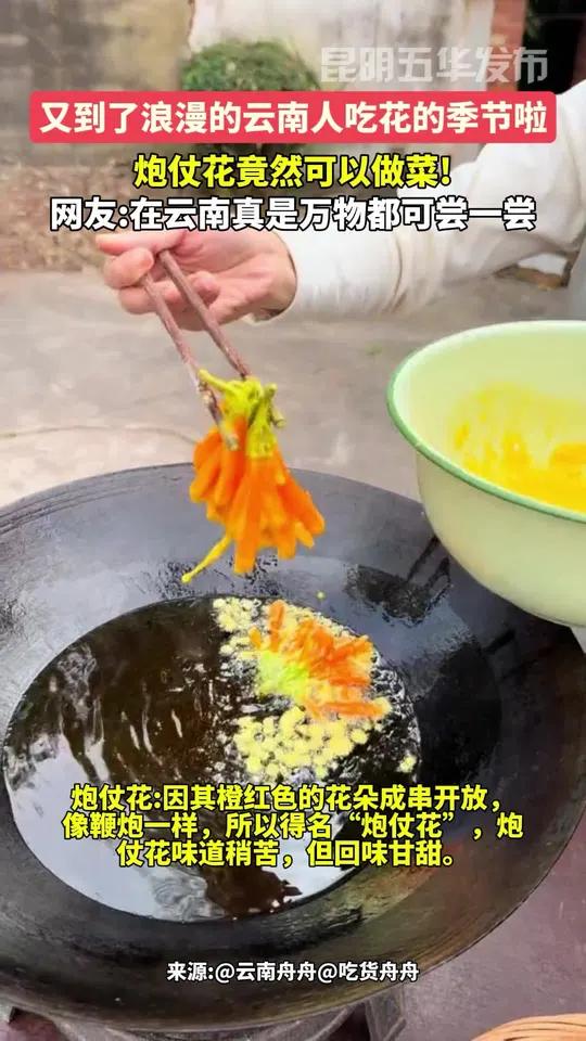 又到了浪漫的云南人吃花的季节啦
