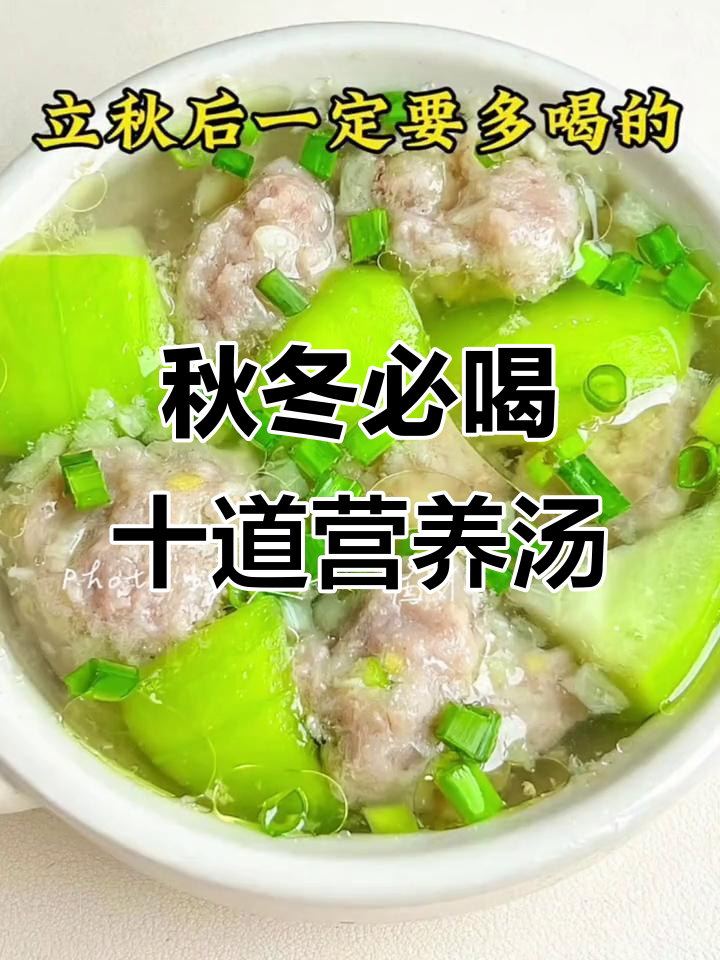 秋季滋补汤品大揭秘,10道家常美味,最后一款价值百万