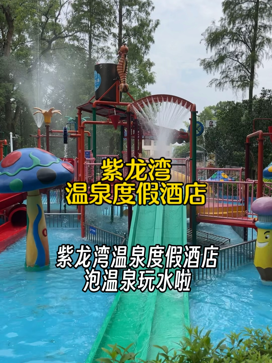 实现全年泡温泉自由啦!紫龙湾温泉度假酒店