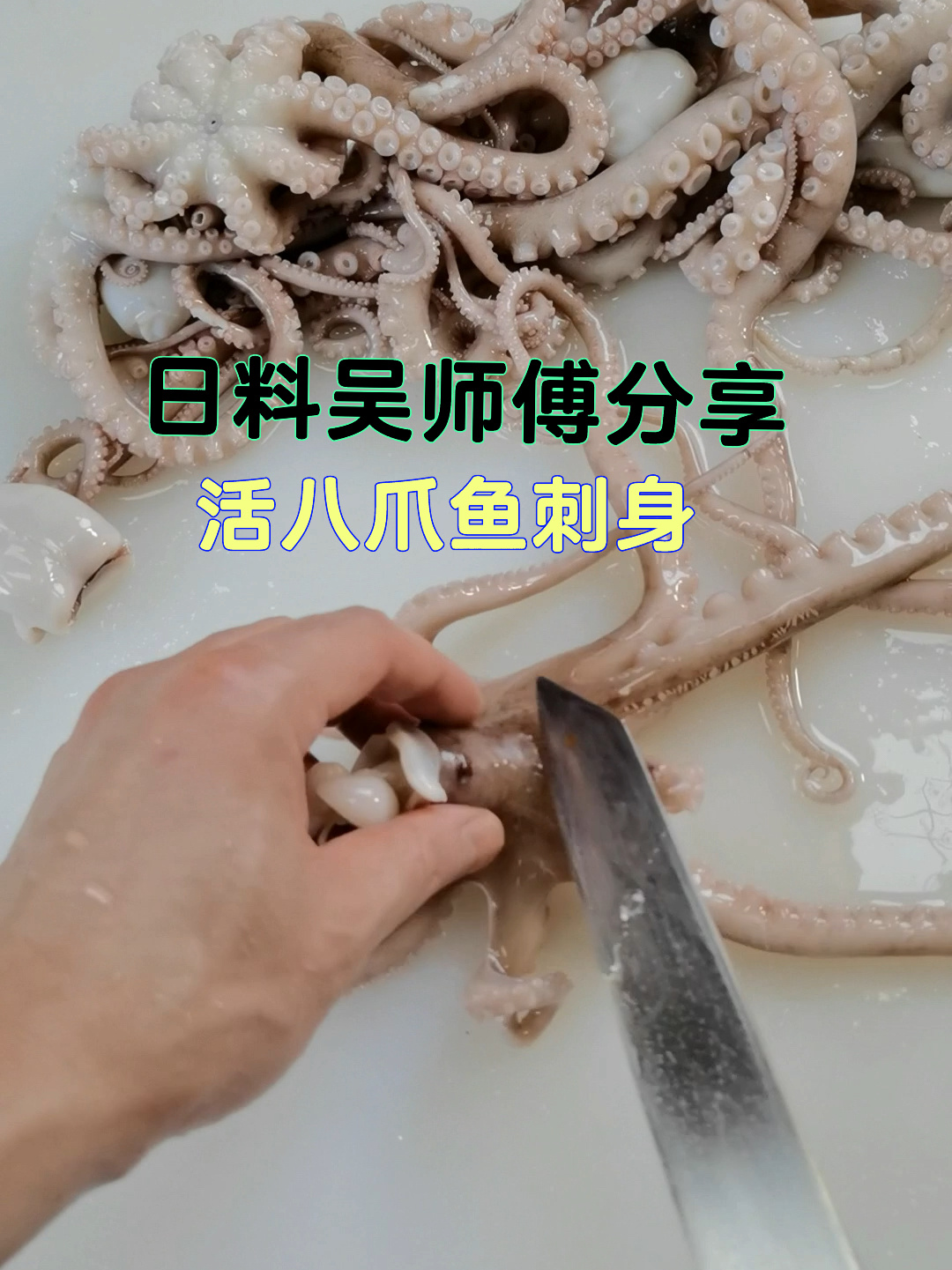 哈活八爪鱼刺身的做法