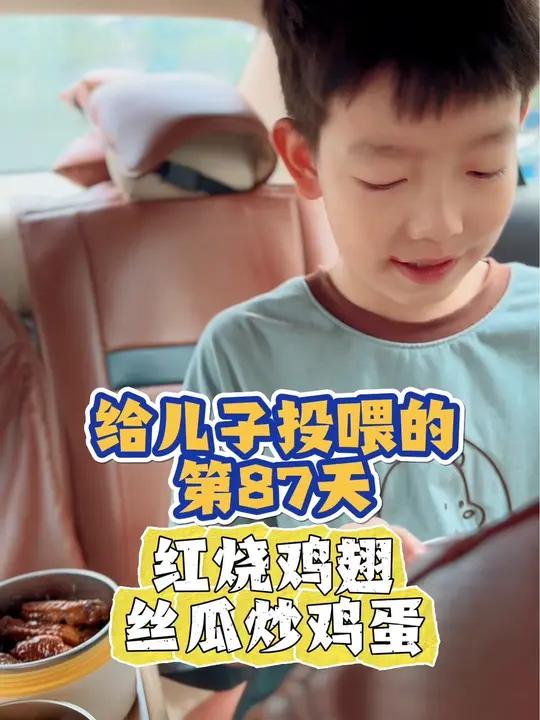 今日期末,学期投喂最后一天啦!还有明天半天考完放假,想想都头大|今日食谱:红烧鸡翅、丝瓜鸡