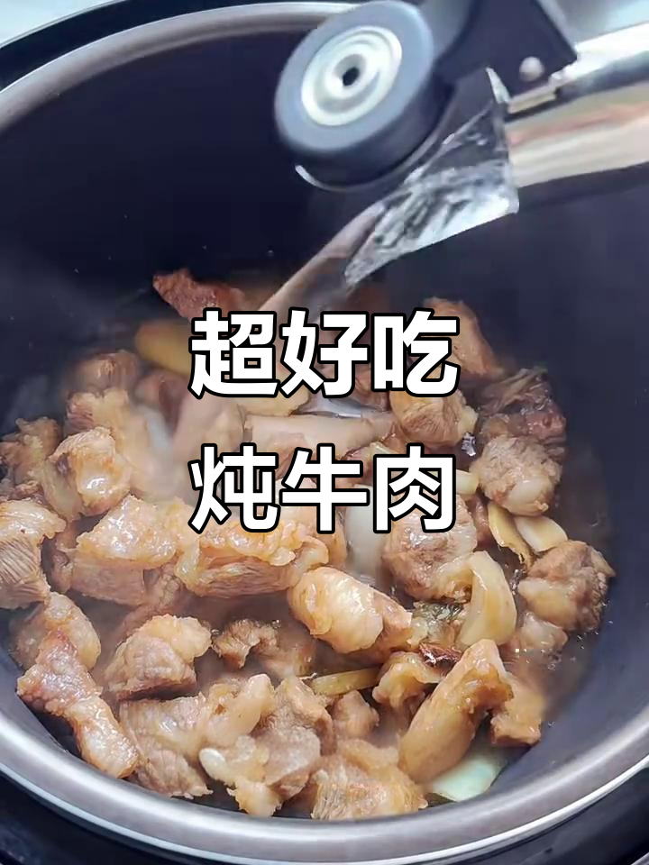 软烂入味炖牛肉,孩子最爱下饭菜