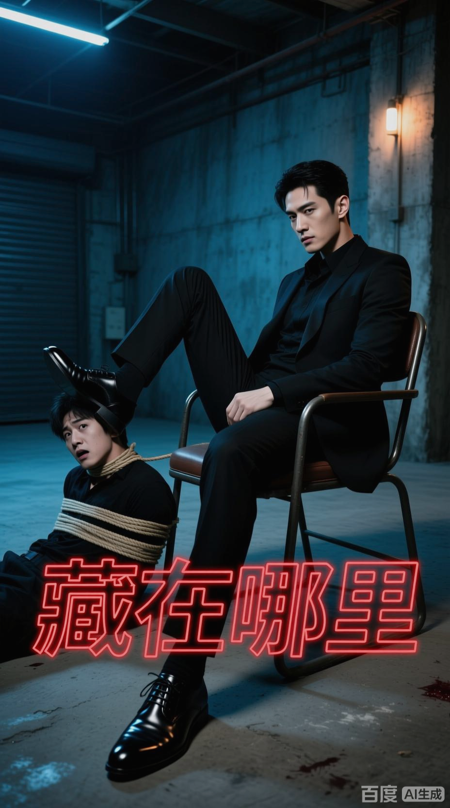 仓库审讯:人肉椅子与皮鞋的压迫