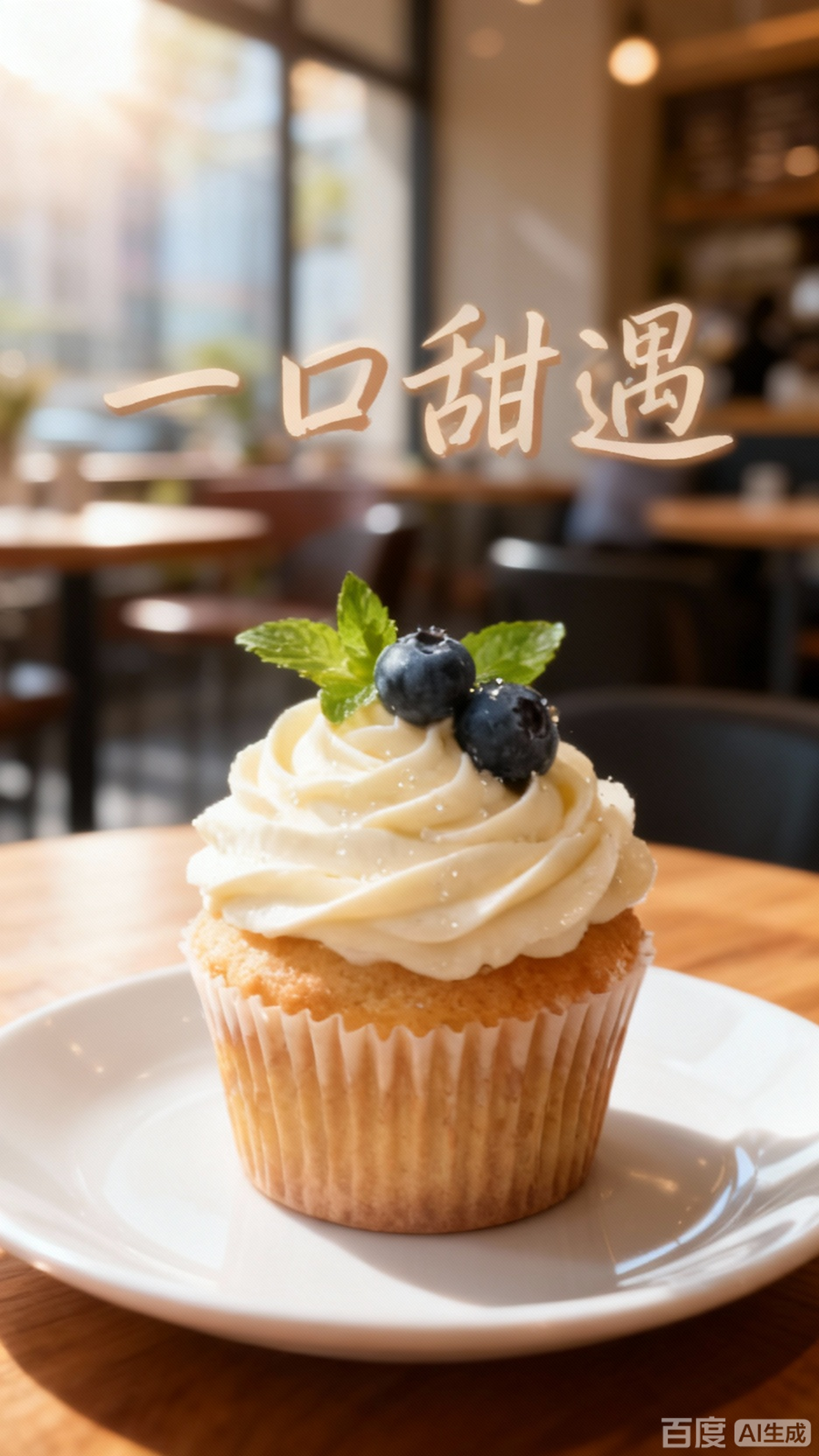 纸杯蛋糕的甜蜜诱惑