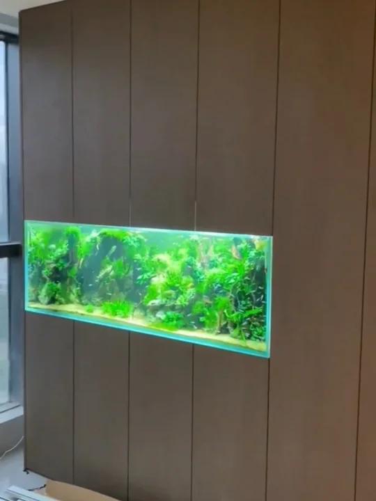 阳台嵌入式鱼缸柜