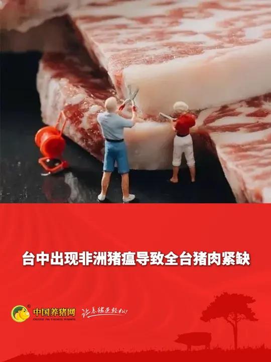 台中出现非洲猪瘟导致全台猪肉紧缺!