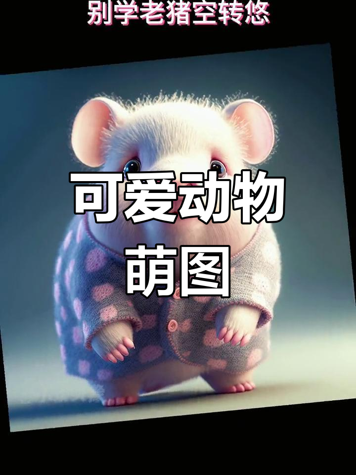 各种动物萌萌哒小头像