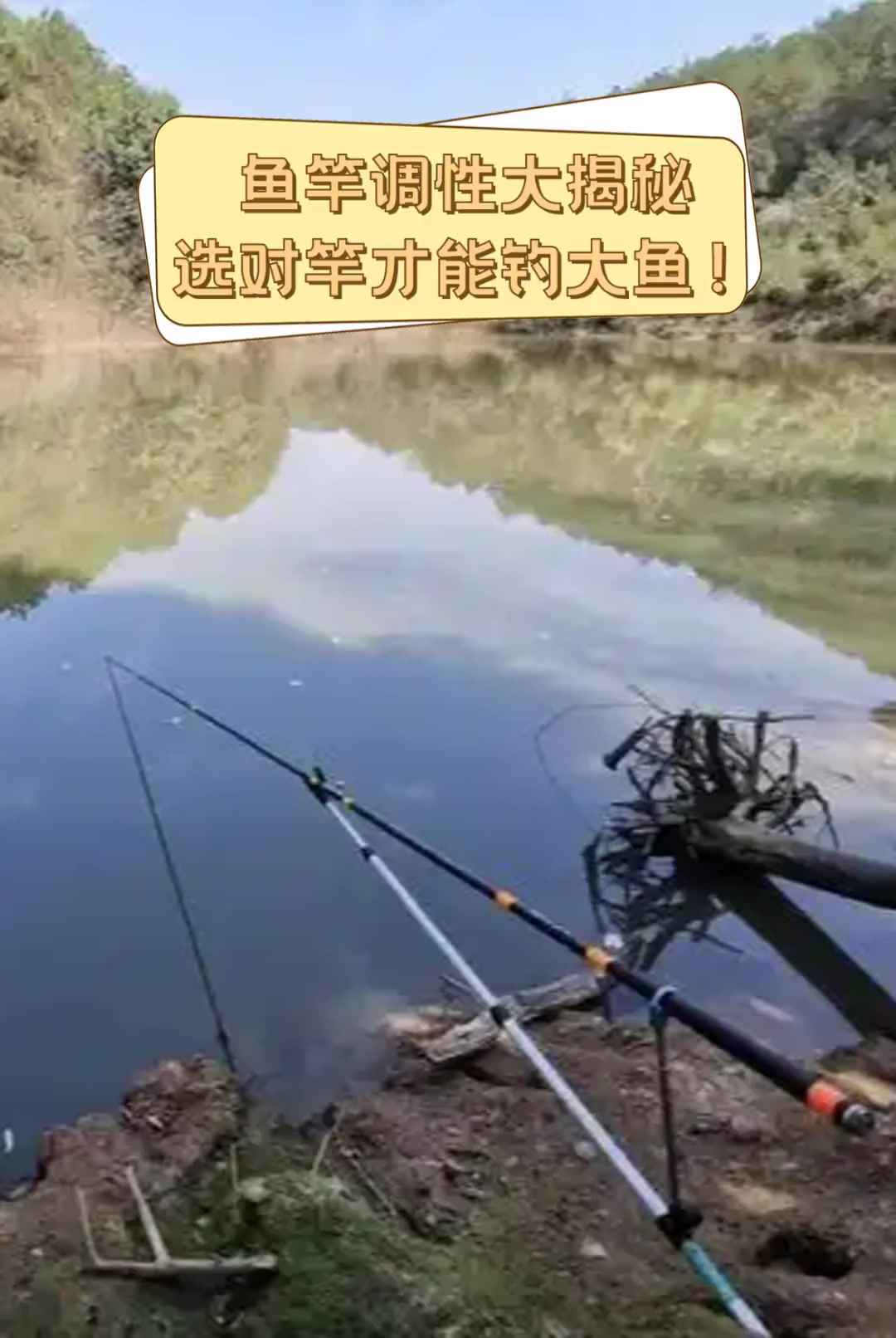 鱼竿调性大揭秘,选对竿才能钓大鱼!