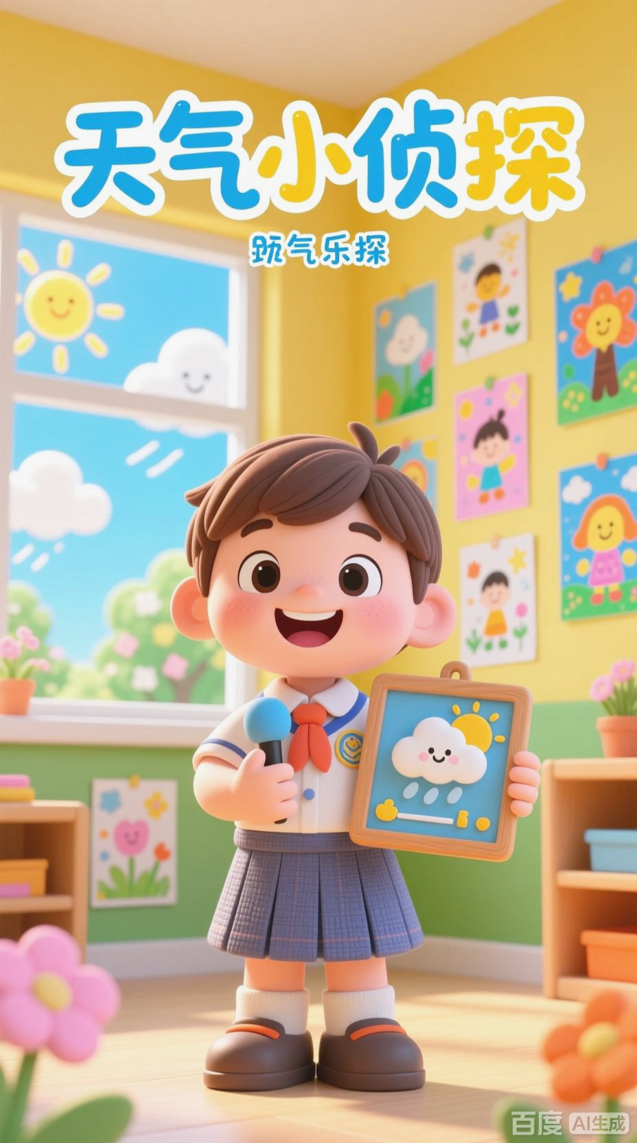 小小天气播报员
