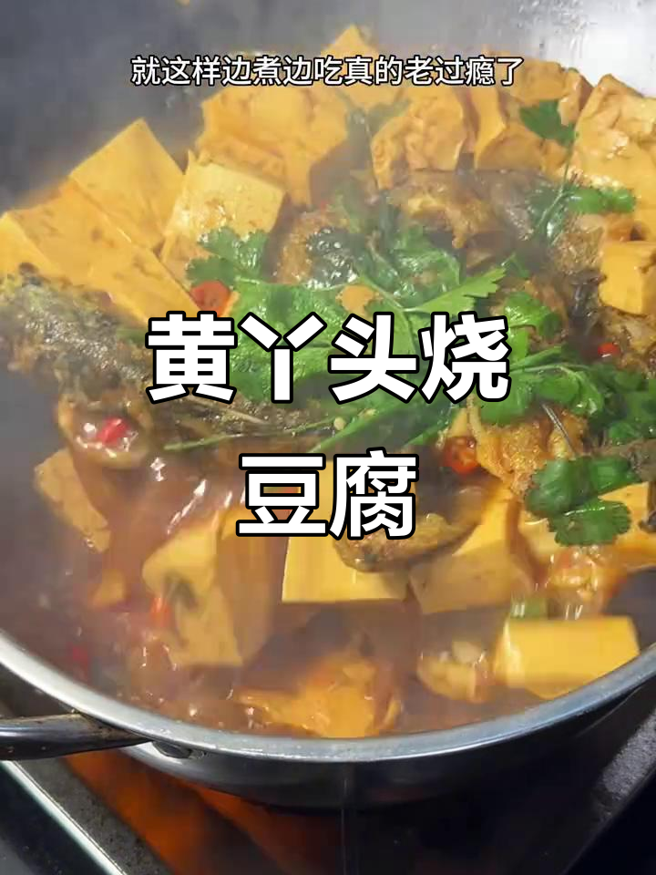 黄丫头焖豆腐,汤汁渗透更美味,天冷必试家常菜