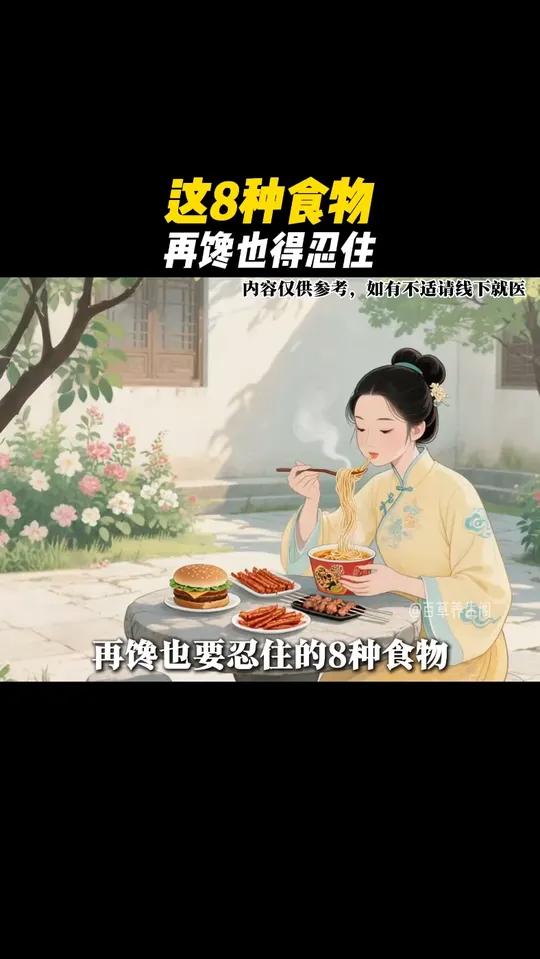再馋也要忍住的8种食物
