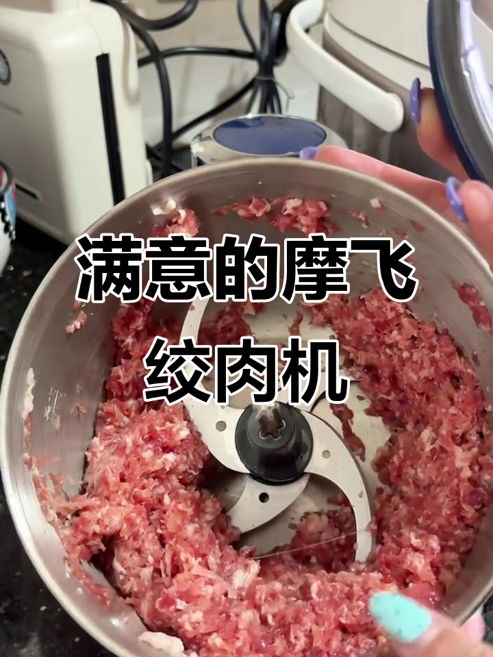 摩飞绞肉机使用心得，均匀细腻的绞肉效果让人满意