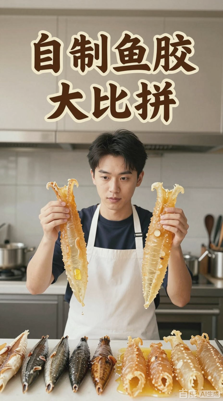 自制海鳝鱼胶VS昂贵海鳗鱼胶