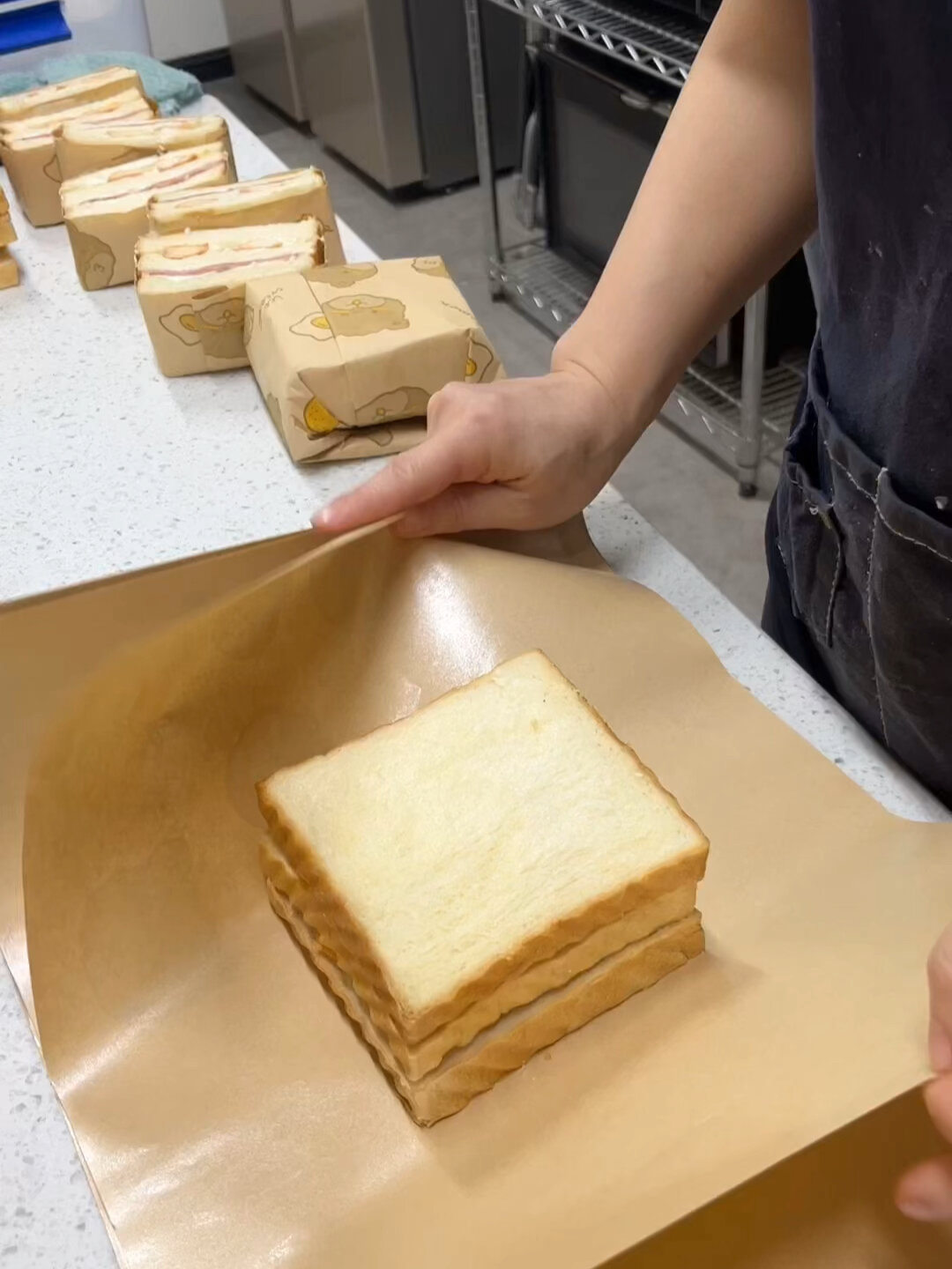分享一个简单的三明治包装法