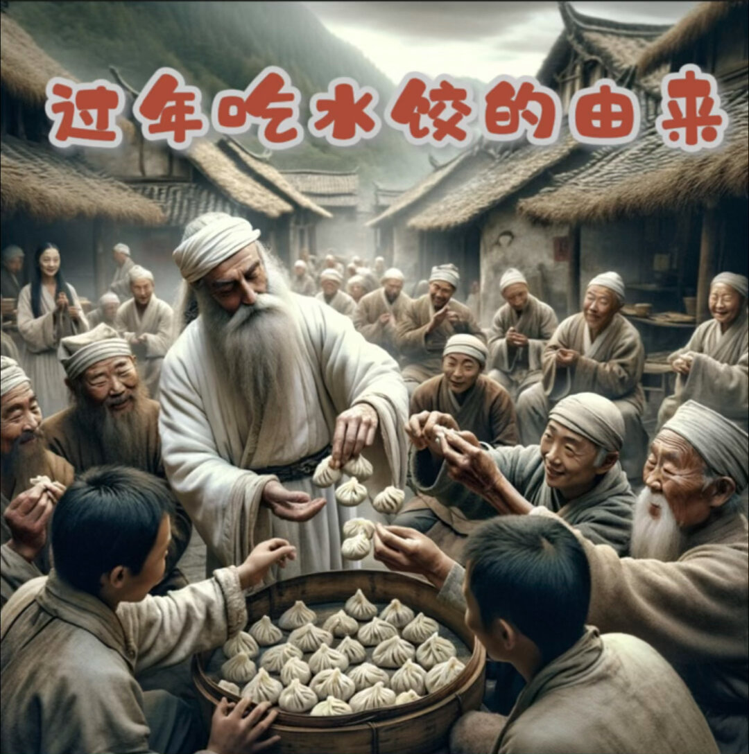 过年吃饺子的传说