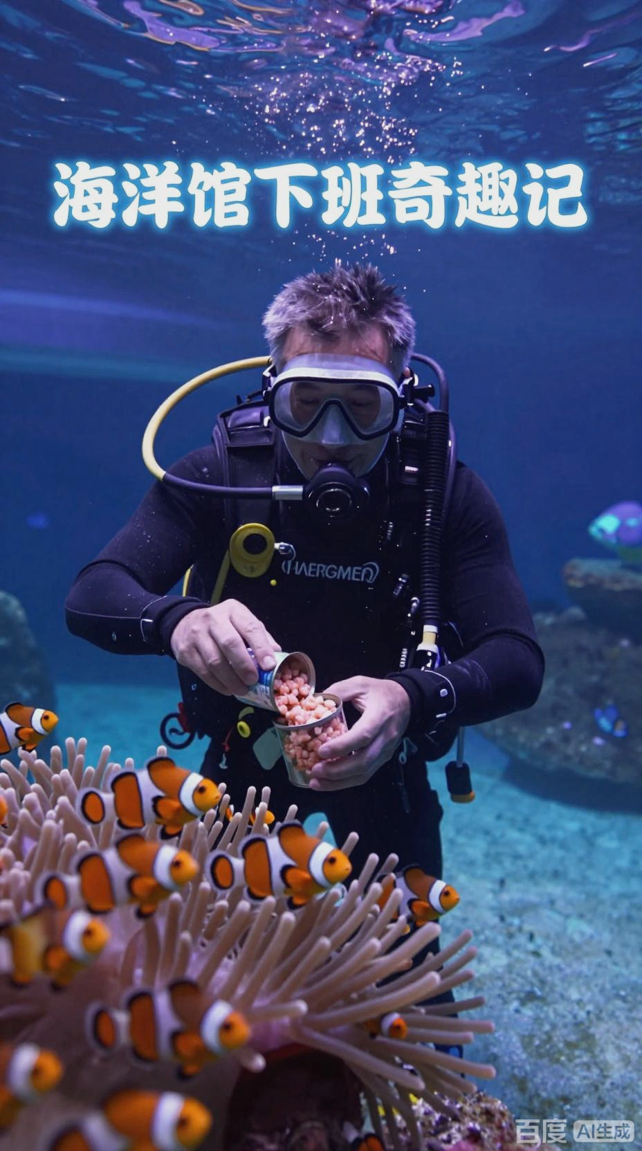 海洋馆鱼类下班奇趣归巢记