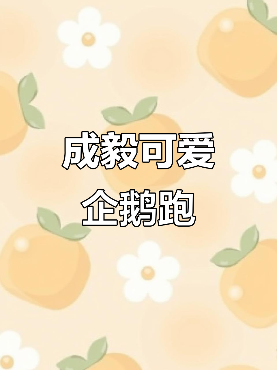 成毅企鹅跑太萌了,简直笑翻了!