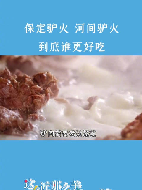 保定驴火和河间驴火谁更好吃 保定驴肉火烧、河间驴肉火烧,你更爱吃哪一种呢?