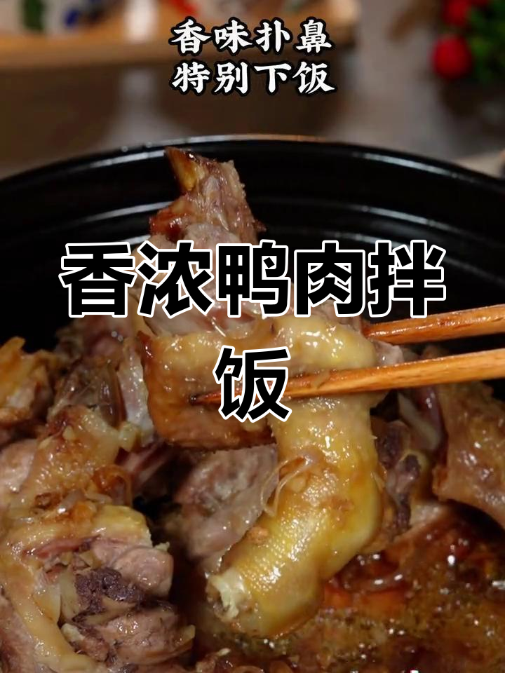 广东鸭肉香气四溢,沙姜葱油搭配绝妙,拌饭吃更美味
