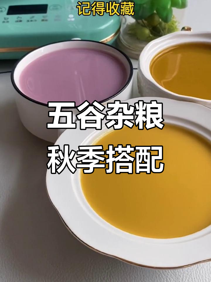 秋季养生破壁机食谱,暖心又美味