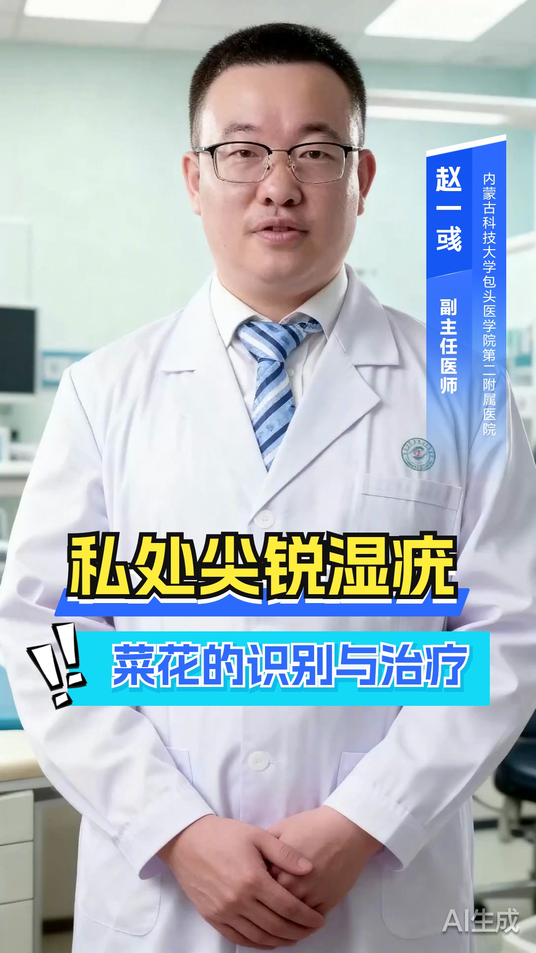 私处尖锐湿疣（菜花）的识别与治疗
