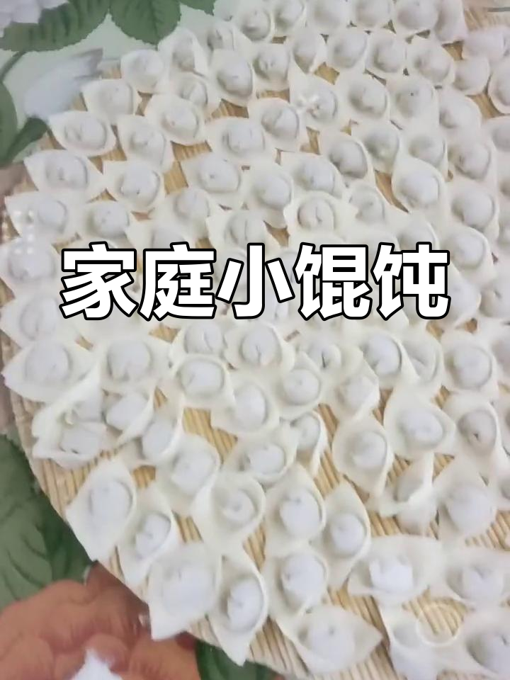 今天包馄饨,牛肉虾仁玉米香菇,简单美味!