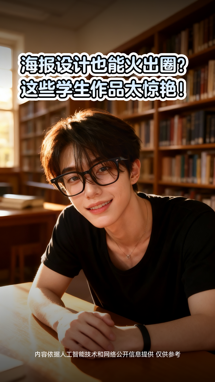 海报设计也能火出圈?这些学生作品太惊艳!